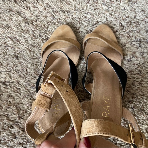 Revolve Raye Lana black heel sandals - Picture 7 of 8